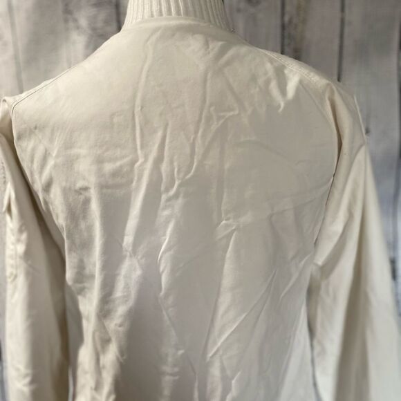 Billabong Collab with Live Fast Dark Feminine Collection White Bomber Jacket - Picture 8 of 16